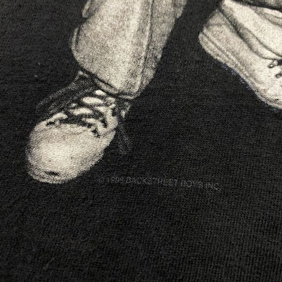 Backstreet Boys 1998 Tour VINTAGE Double-Sided T-shirt Sz Large - Picture 6 of 8